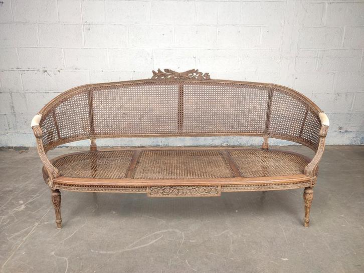 Prachtige antieke Louis XVI bank, Antiek en Kunst, Antiek | Meubels | Stoelen en Sofa's, Ophalen