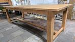 Oude  boerentafel- abdijtafel 250 cm lang, Ophalen of Verzenden, Gebruikt, Grenenhout