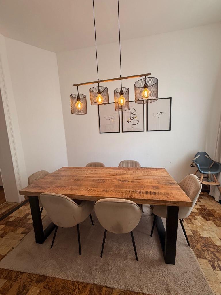 Salle à manger, Maison & Meubles, Salles à manger complètes, Enlèvement, Comme neuf, 4 à 6 chaises