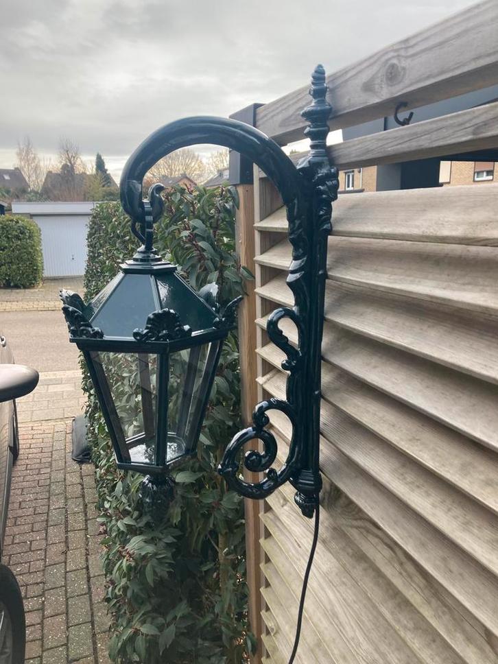 2 lampes d'extérieur classiques, Jardin & Terrasse, Éclairage extérieur, Comme neuf, Aluminium, Enlèvement