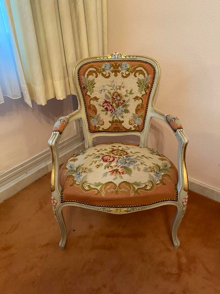 2 gobelin zeteltjes, Ophalen