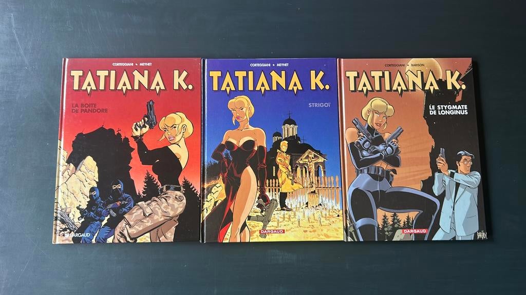 Tatiana K.: tomes 1 -> 3, Livres, Plusieurs BD, Enlèvement ou Envoi, Utilisé