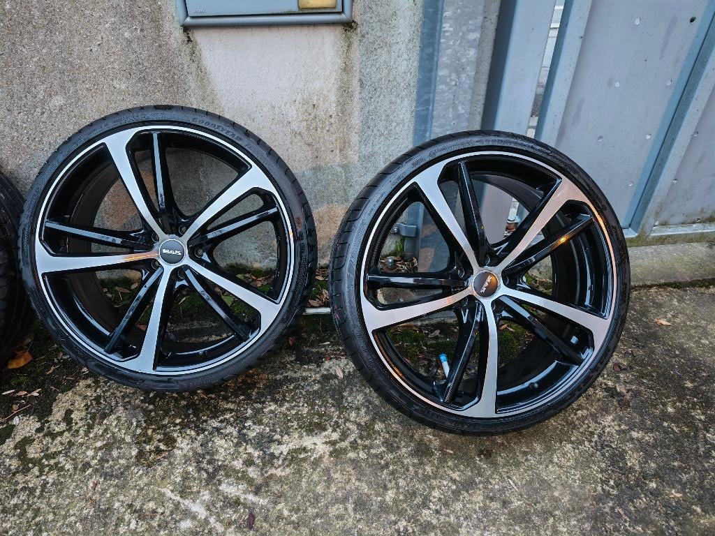 Jantes 21' en 5x112 pneus neuf Goodyear, Autos : Pièces & Accessoires, Pneus et Jantes, 245 mm, 21 pouces, Enlèvement