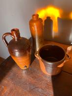 Aarde kruik, potje fles, Enlèvement