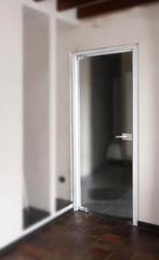 Stijlvolle glazen binnendeur te koop door renovatie., Maison & Meubles, Accessoires pour la Maison | Miroirs, Utilisé, Rectangulaire