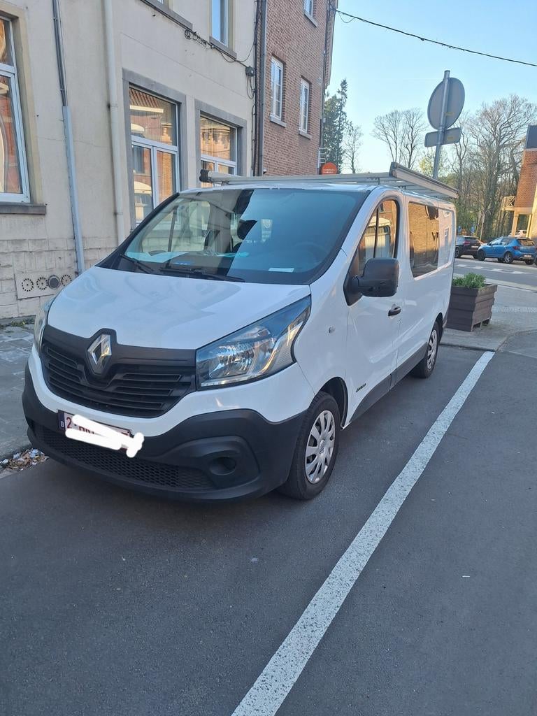 Renault trafic, double cabine euro 6b . Airco !, Autos, Renault, Particulier, Euro 6, Enlèvement