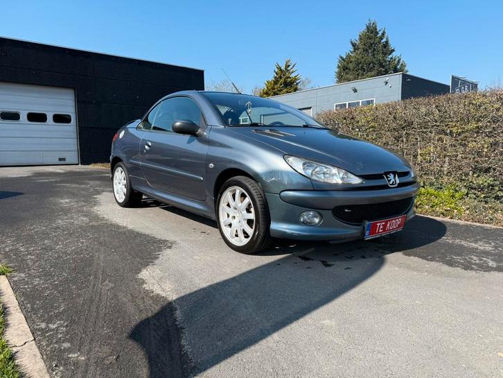 Peugeot 206, Auto's, Peugeot, Bedrijf, Te koop, Diesel, Euro 4, Cabriolet, 2 deurs, Handgeschakeld, Ophalen