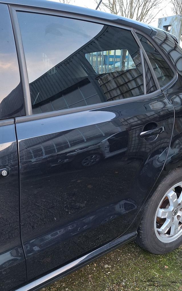 Deur Portier VW Polo 6R 6C links achter in goede staat LC9X, Auto-onderdelen, Carrosserie, Deur, Volkswagen, Gebruikt, Ophalen of Verzenden