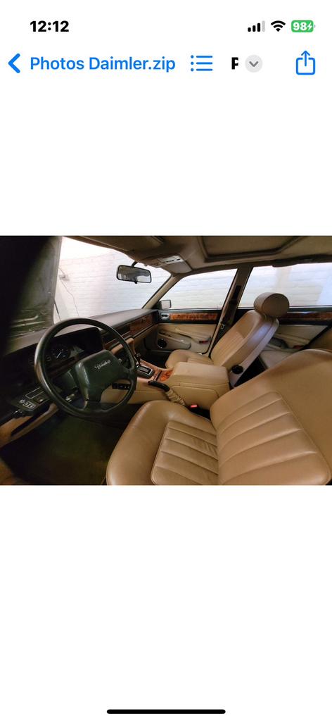 DAIMLER 3.6 OLDTIMER 1988 1er PROPRIÉTAIRE 44.000 KM, Particulier, Achat