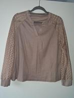 Chemise beige à manches en dentelle XL, Vêtements | Femmes, Blouses & Tuniques, Envoi, Comme neuf, Taille 46/48 (XL) ou plus grande