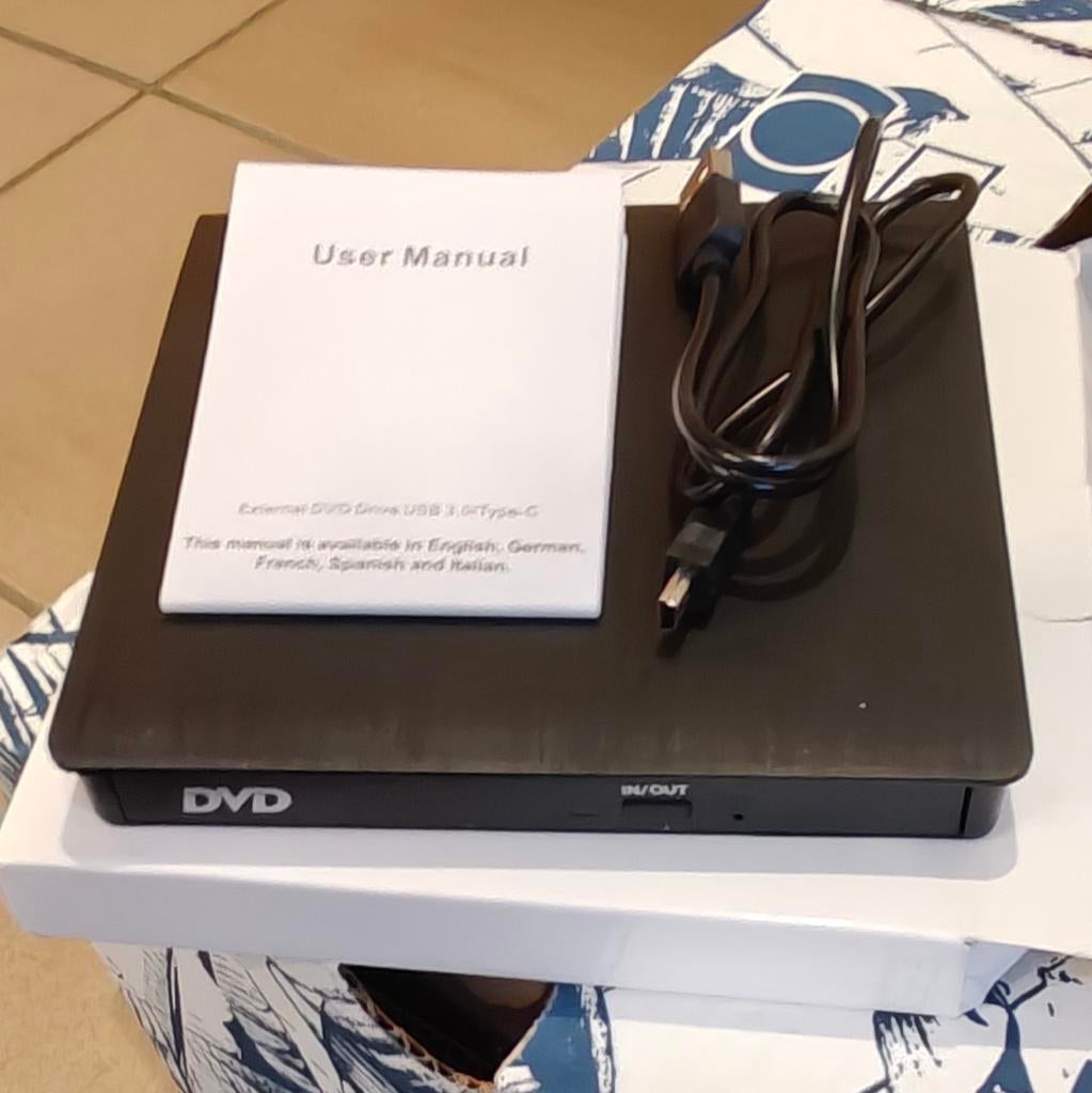 Externe DVD Speler & Brander - USB-C - Nieuw in doos, Ophalen, Dvd-speler