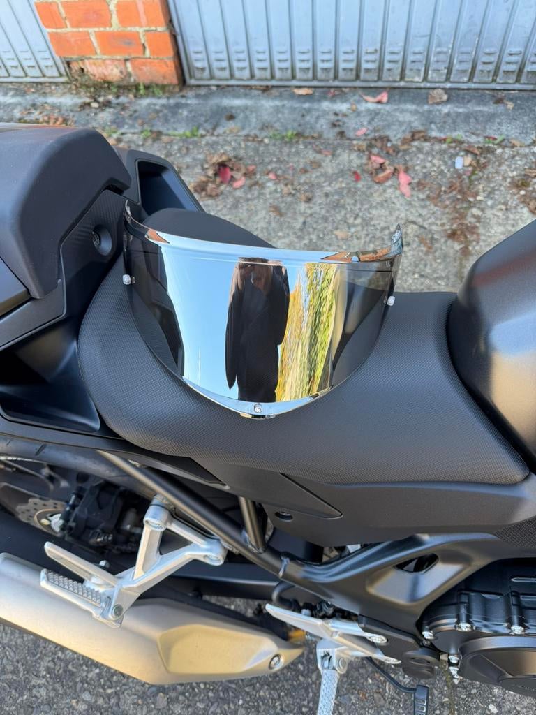 Zilver vizier voor AGV K6, Motoren, Kleding | Motorhelmen, Ophalen of Verzenden, Tweedehands, AGV