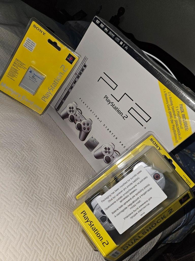 Ps2 slim complète manette neuve carte mémoire neuve, Consoles de jeu & Jeux vidéo, Enlèvement, Slim