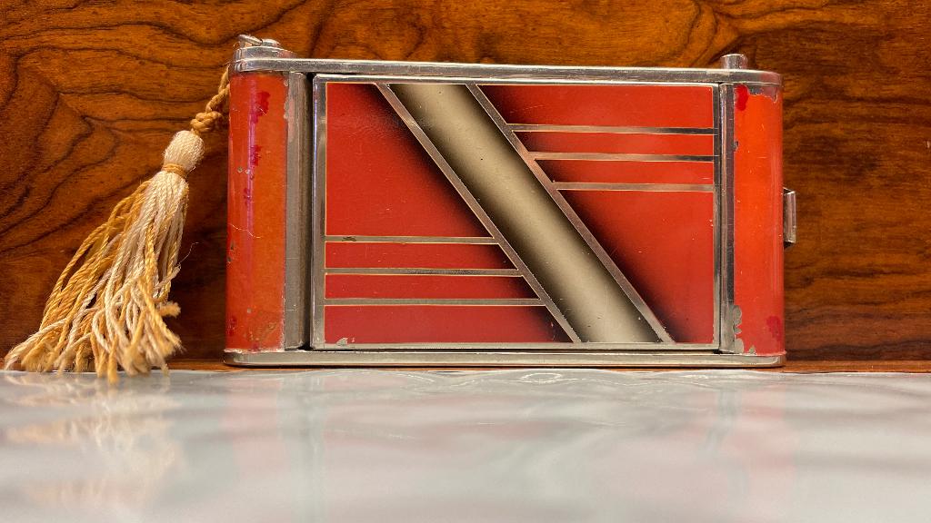 Art deco sigaretten/ poederdoos, Ophalen of Verzenden