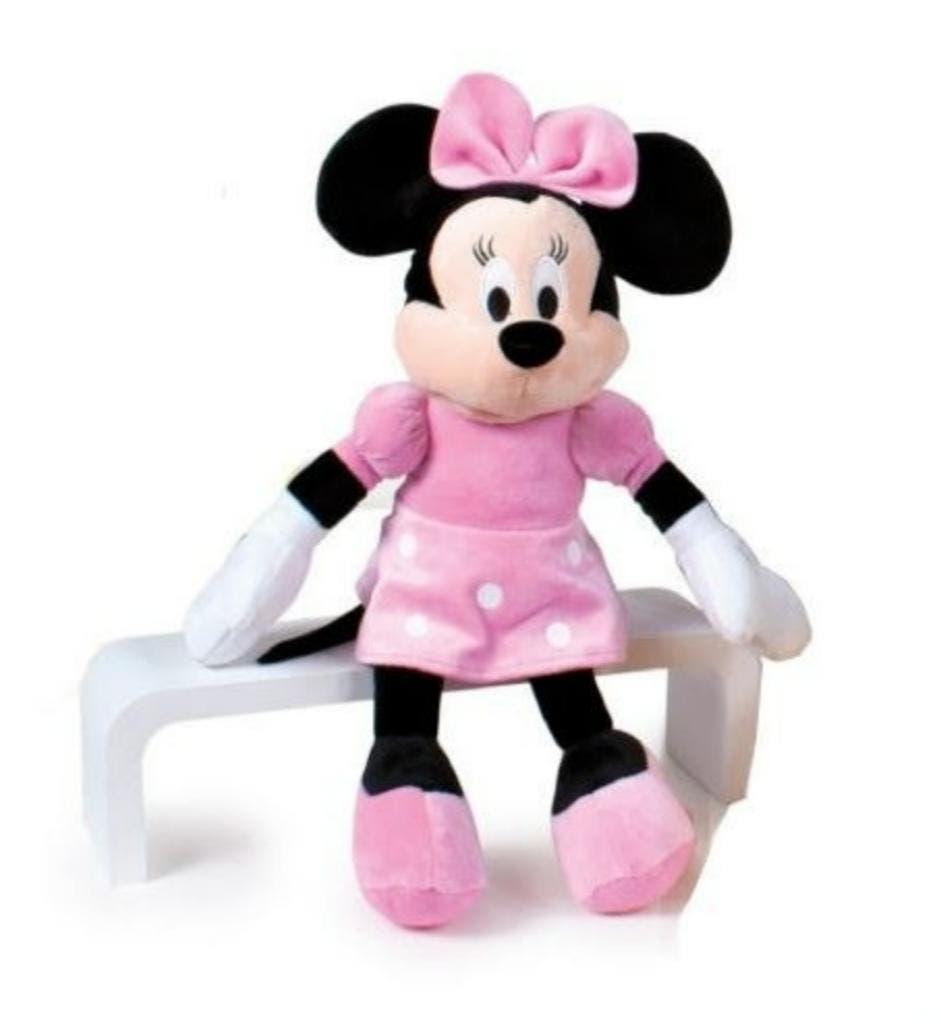 Minnie Mouse pluche Knuffel 44 cm - Disney, Neuf, Souris, Disney, Lavable