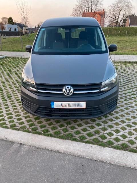 VW Caddy diesel 102pk - trekhaak - airco, Auto's, Volkswagen, Particulier, Trekhaak, Diesel, Euro 6, Overige carrosserie, 5 deurs