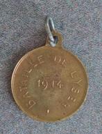 Medaille / Penning / Hanger Bataille de l'Yser 1914, Collections, Enlèvement ou Envoi, Autres, Ruban, Médaille ou Ailes