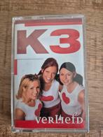 Muziekcassette "Verliefd" van K3 originals, Cd's en Dvd's, Ophalen of Verzenden, Zo goed als nieuw