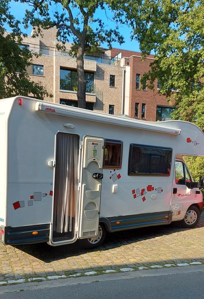Camper - mobilhome Fiat Autoroller7, Caravanes & Camping, Camping-cars, Particulier, Alcôve, Fiat, Fiat, Siège de train, Chauffage annulaire