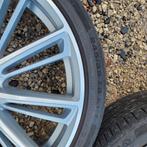 Volvo V90 21" 10 spaak zilver velgen + zomer banden, Ophalen, Banden en Velgen, 21 inch, Personenwagen