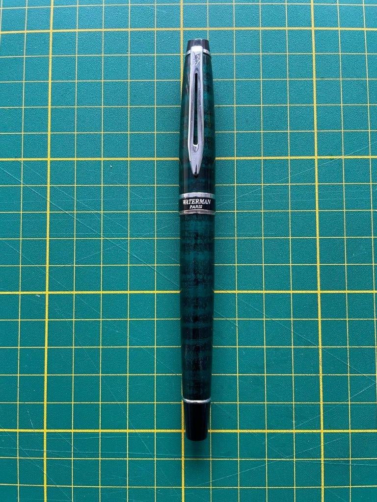 Waterman Expert Dune Green CT M nib fountain pen, Collections, Stylos, Enlèvement ou Envoi, Waterman