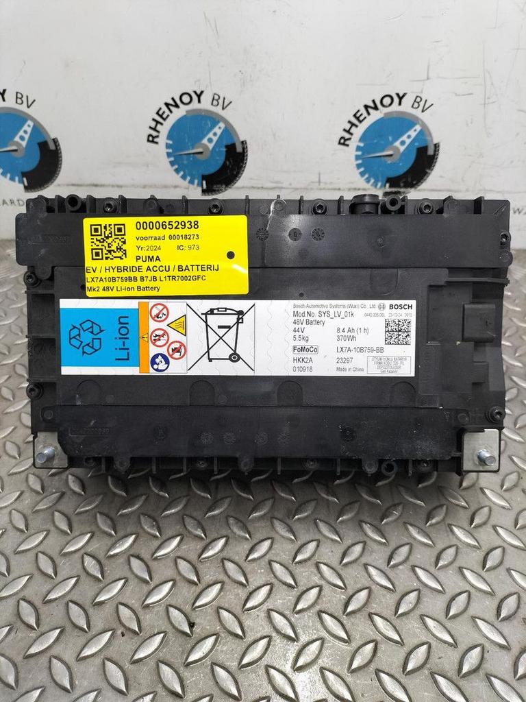 FORD PUMA ST-LINE EV / HYBRIDE ACCU / BATTERIJ (HOOG VOLTAGE, Ophalen of Verzenden, Gebruikt, Stiba lid