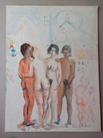 Aquarel Willy Vanparijs, Antiek en Kunst, Ophalen