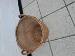 rieten mand, H 38cm, diam bovenkant 40cm, Ophalen, Gebruikt