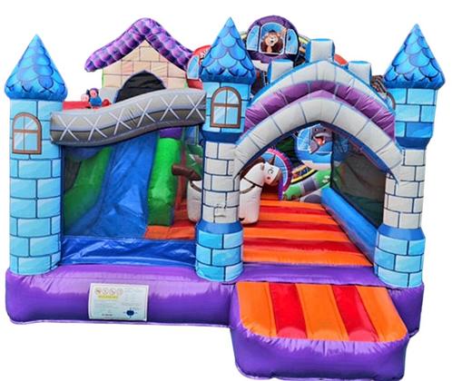 Spingkasteel Theme Park te koop Nieuw, Hobby en Vrije tijd, Feestartikelen | Verhuur, Nieuw, Ophalen