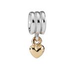 Pandora hanger met gouden hartje, Bijoux, Sacs & Beauté, Bracelets à breloques, Pandora, Argent, Enlèvement ou Envoi