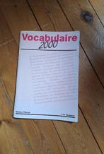 Boek Vocabulaire 2000, Boeken, Ophalen, Zo goed als nieuw, Frans