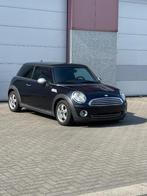 Mini one - automaat, Automaat, Beige, Leder en Stof, Zwart