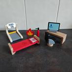 Stokke Firefighters niet-giftig houten speelgoed, Ophalen, Zo goed als nieuw