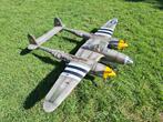 P-38 lightning - 1600mm, Hobby en Vrije tijd, Modelbouw | Radiografisch | Vliegtuigen, Ophalen, Zo goed als nieuw, Elektro