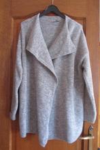 Cardigan laine gris chiné, neuf, Taille 42/44 (L), Enlèvement ou Envoi, Gris, Neuf