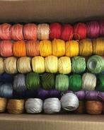 DMC perlé bolletjes dikte 5, Hobby en Vrije tijd, Ophalen of Verzenden, Nieuw, Handborduren, Borduurgaren of Zijde