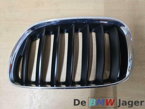 Grill links zwart met chroom BMW X5 E53 51137113733, Autos : Pièces & Accessoires, Carrosserie & Tôlerie, BMW, Utilisé, Enlèvement ou Envoi