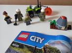 Lego City – 60120 – Vulkaan starterset, Ophalen of Verzenden, Zo goed als nieuw, Complete set, Lego