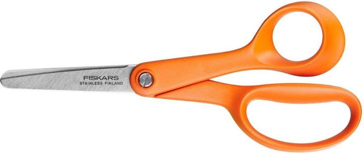 Back 2 school Fiskars Kinderschaar 130mm Rechtshandig Oranje, Diversen, Schoolbenodigdheden, Nieuw, Ophalen of Verzenden