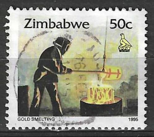 Zimbabwe 1995 - Yvert 321 - Goudsmelter (ST), Postzegels en Munten, Postzegels | Afrika, Gestempeld, Zimbabwe, Verzenden