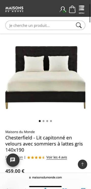 Chesterfield bed Maison de Monde beschikbaar voor biedingen