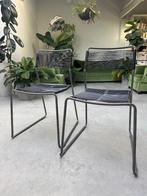 2 Melker 'spaghetti' stoelen - Lisa Norinder - Ikea 1990, Ophalen