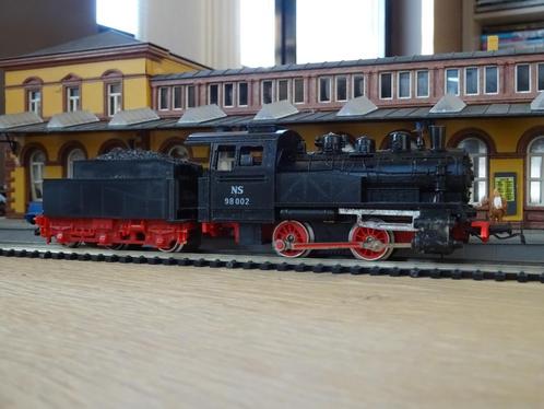 Tenderstoomlocomotief - Piko - HO, Hobby en Vrije tijd, Modeltreinen | H0, Gebruikt, Locomotief, Gelijkstroom, Piko, Ophalen of Verzenden