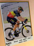 wielerkaart 2021 team jumbo wout van aert, Verzenden, Zo goed als nieuw