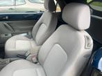VW new beetle 2004 night blue en grijze cabrio, Auto's, Voorwielaandrijving, Stof, Beetle (Kever), 4 cilinders