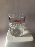 glas SMEETS jenever Hasselt - god zei drank (laag), Verzamelen, Ophalen of Verzenden, Gebruikt, Borrel- of Shotglas