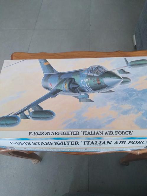 Te koop F 104 S italiaanse luchtmacht op 1/48, Hobby en Vrije tijd, Modelbouw | Vliegtuigen en Helikopters, Nieuw, Vliegtuig, Groter dan 1:72