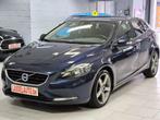 Volvo V40 1.6 T4 Boite Auto Sensors City Safety Cruise Gps, Auto's, Stof, Zwart, 4 cilinders, Blauw