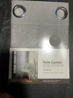 Vitrage Goedijnen. Licht Grijs. 140x260. Kant en Klaar., Ophalen, Zo goed als nieuw, Grijs