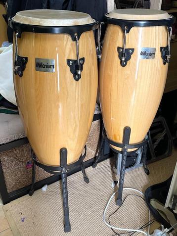 Set de congas Millenium, Musique & Instruments, Enlèvement ou Envoi, Utilisé